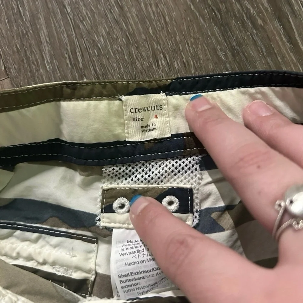 Mini Boden Shorts Crewcuts Swim Trunks Size 4T - Picture 5 of 5